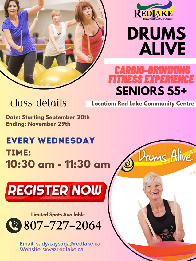 Recreation Programs & Fitness Classes Municipality of Red Lake